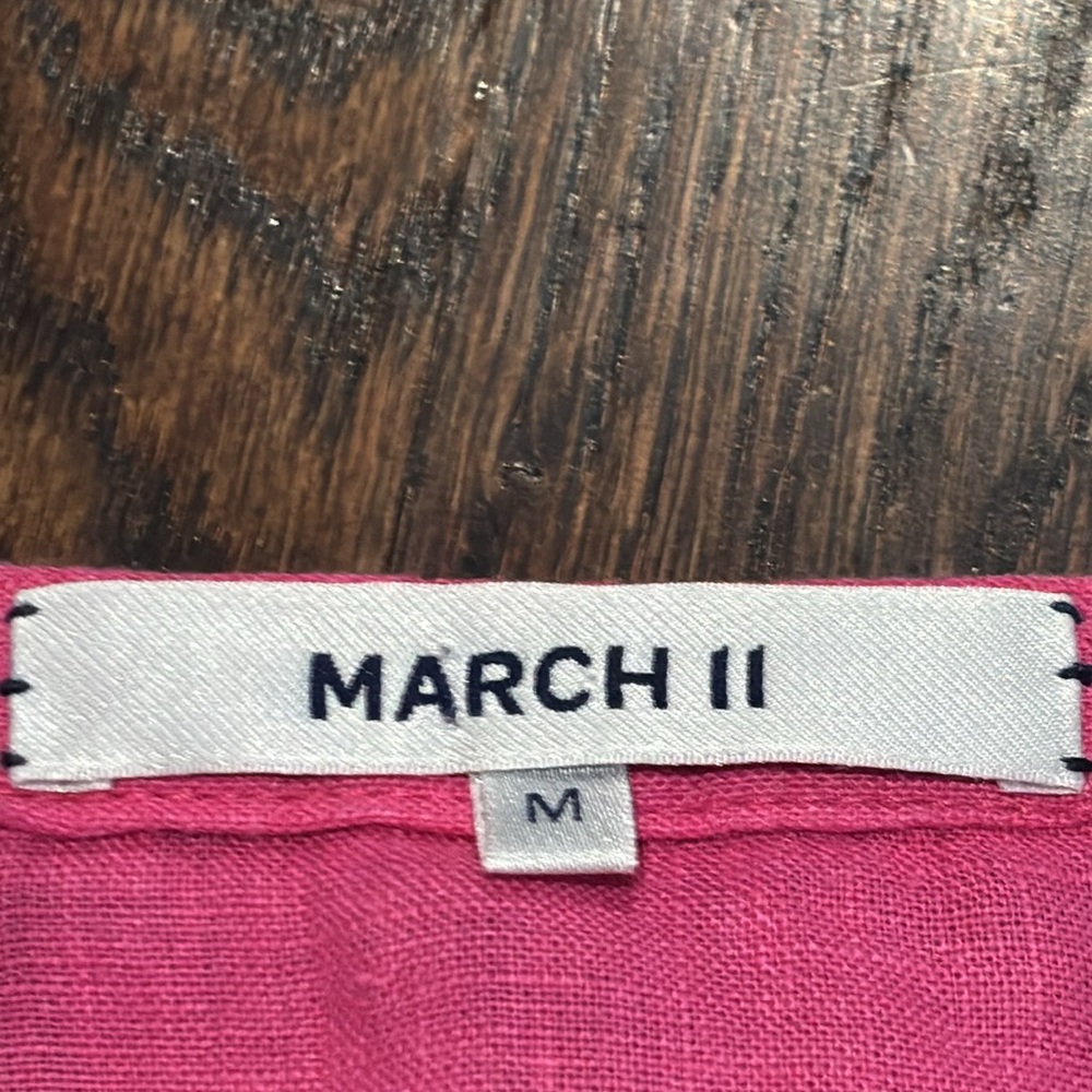MARCH ll 100% Linen Tunic - Picture 6 of 6